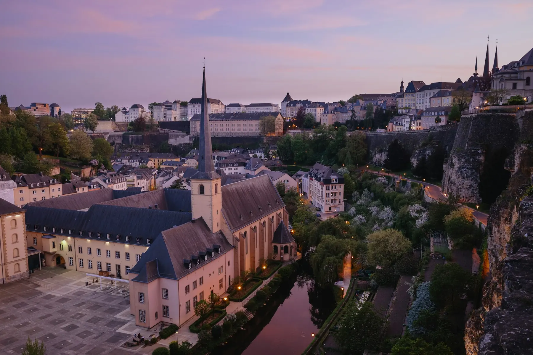 La vieille ville de Luxembourg